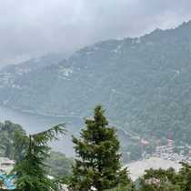 Nainital lake from top