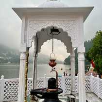 Shivling in naina devi temple